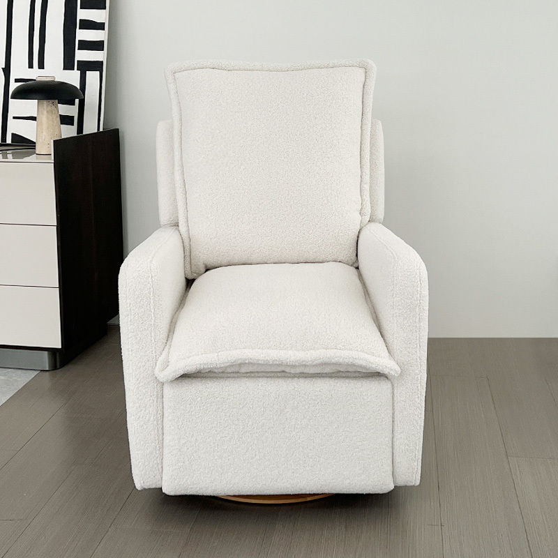 Full fabric comfortable Four silent motors electric leisure chair, home small multi-functional sofa recliner