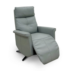 Contact surface cowhide fabric comfortable double mute motor electric leisure chair, small multi-functional sofa recliner for home