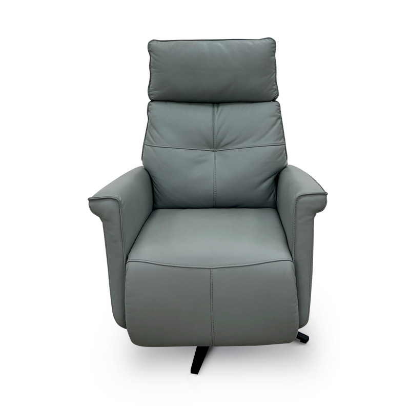Contact surface cowhide fabric comfortable double mute motor electric leisure chair, small multi-functional sofa recliner for home
