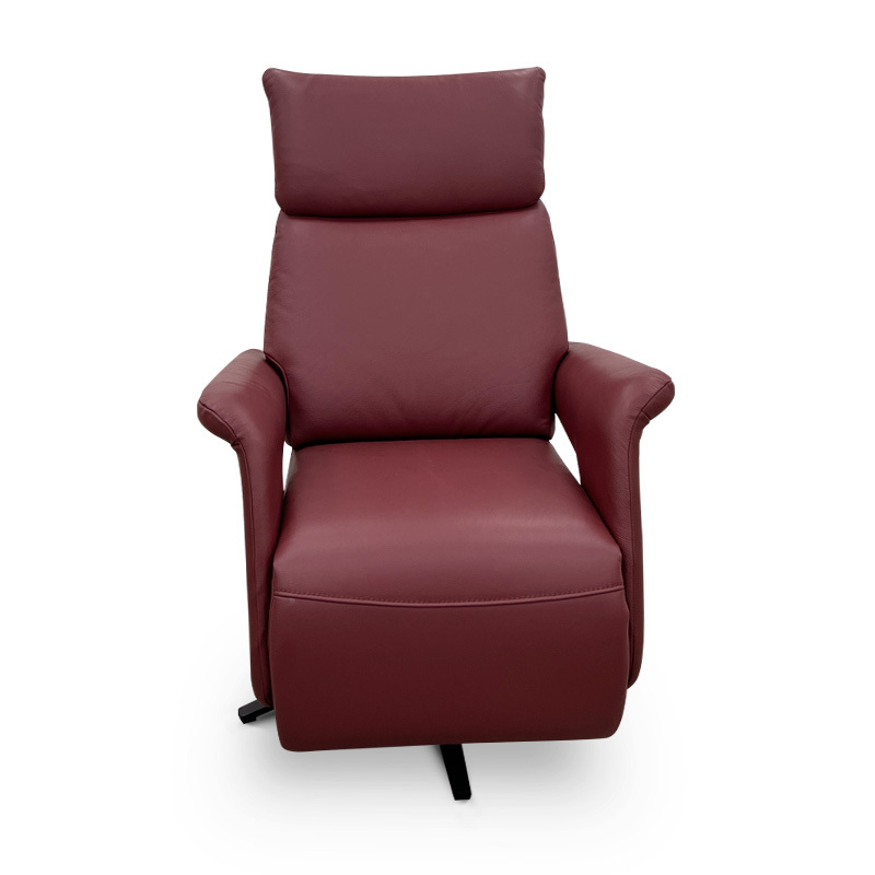 Contact surface cowhide fabric comfortable double mute motor electric leisure chair, small multi-functional sofa recliner for home