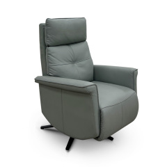 Contact surface cowhide fabric comfortable double mute motor electric leisure chair, small multi-functional sofa recliner for home