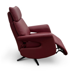 Contact surface cowhide fabric comfortable double mute motor electric leisure chair, small multi-functional sofa recliner for home