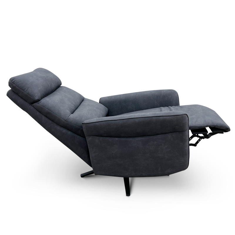 Full fabric comfortable double mute motor electric leisure chair, home small multi-functional sofa recliner