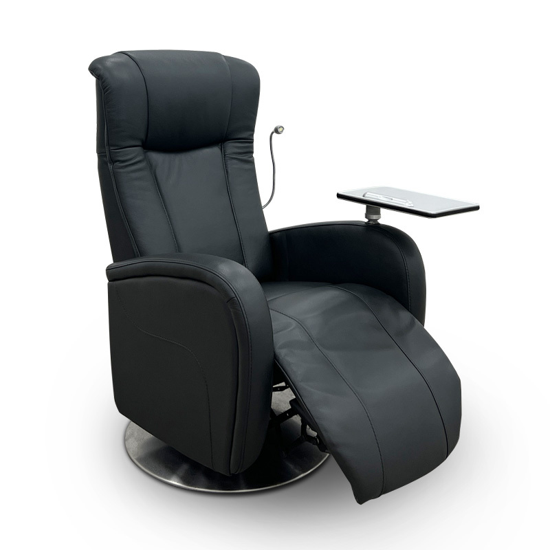 Contact surface cowhide fabric comfortable double mute motor electric leisure chair, small multi-functional sofa recliner for home