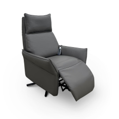 Contact surface cowhide fabric comfortable three mute motor electric leisure chair, small multi-functional sofa recliner for home