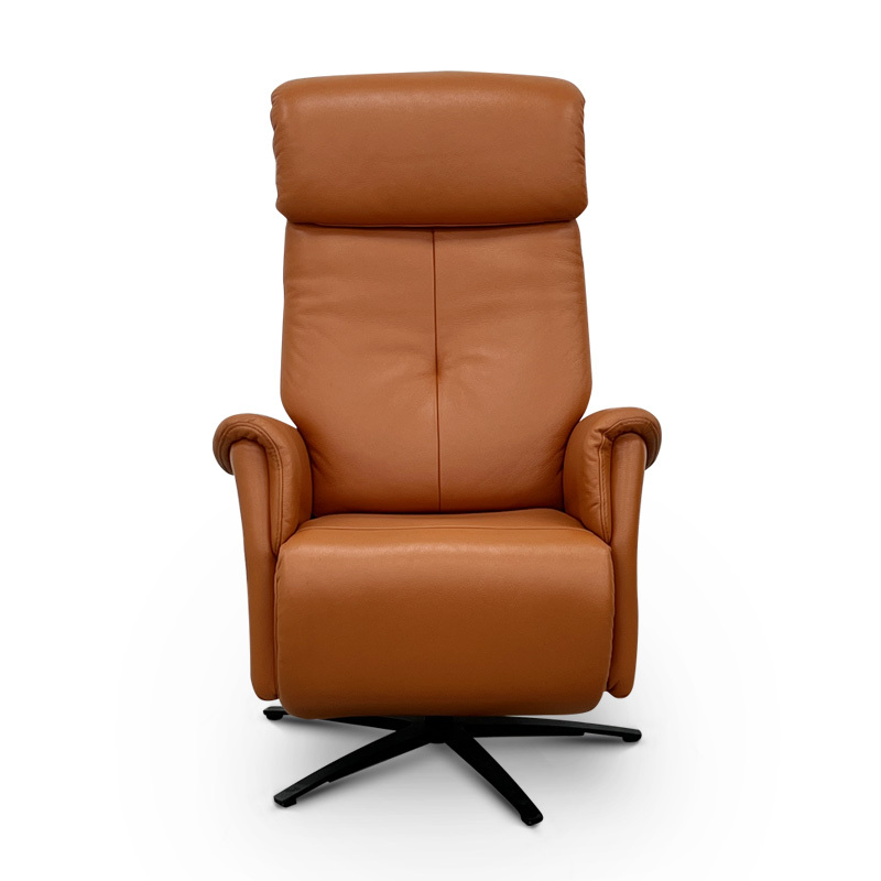 Contact surface cowhide fabric comfortable double mute motor electric leisure chair, small multi-functional sofa recliner for home