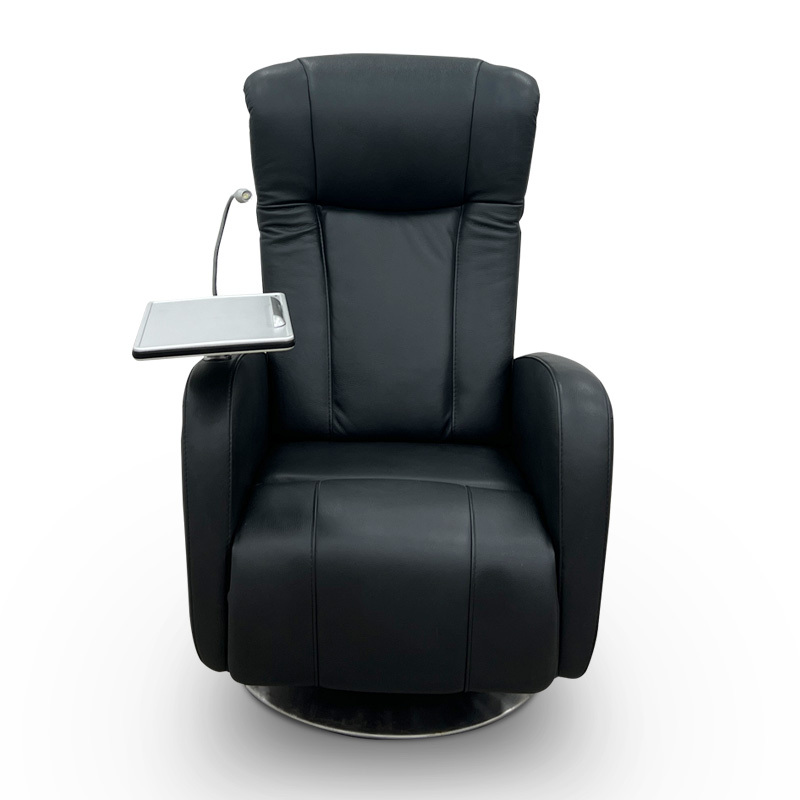 Contact surface cowhide fabric comfortable double mute motor electric leisure chair, small multi-functional sofa recliner for home