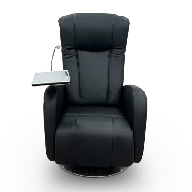 Contact surface cowhide fabric comfortable double mute motor electric leisure chair, small multi-functional sofa recliner for home