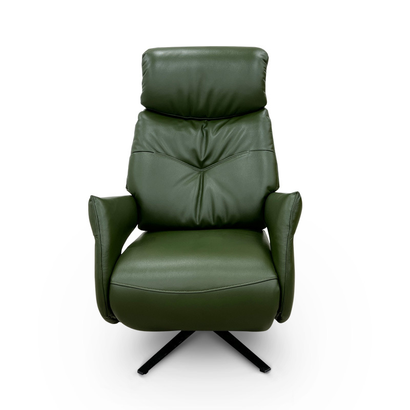 Contact surface cowhide fabric comfortable double mute motor electric leisure chair, small multi-functional sofa recliner for home