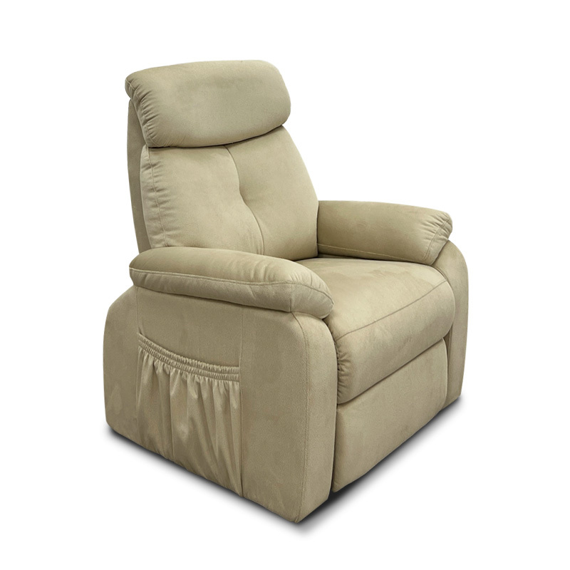 Full fabric comfortable Four silent motors electric leisure chair, home small multi-functional sofa recliner