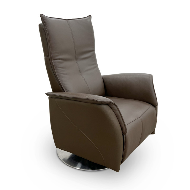 Contact surface cowhide fabric comfortable double mute motor electric leisure chair, small multi-functional sofa recliner for home