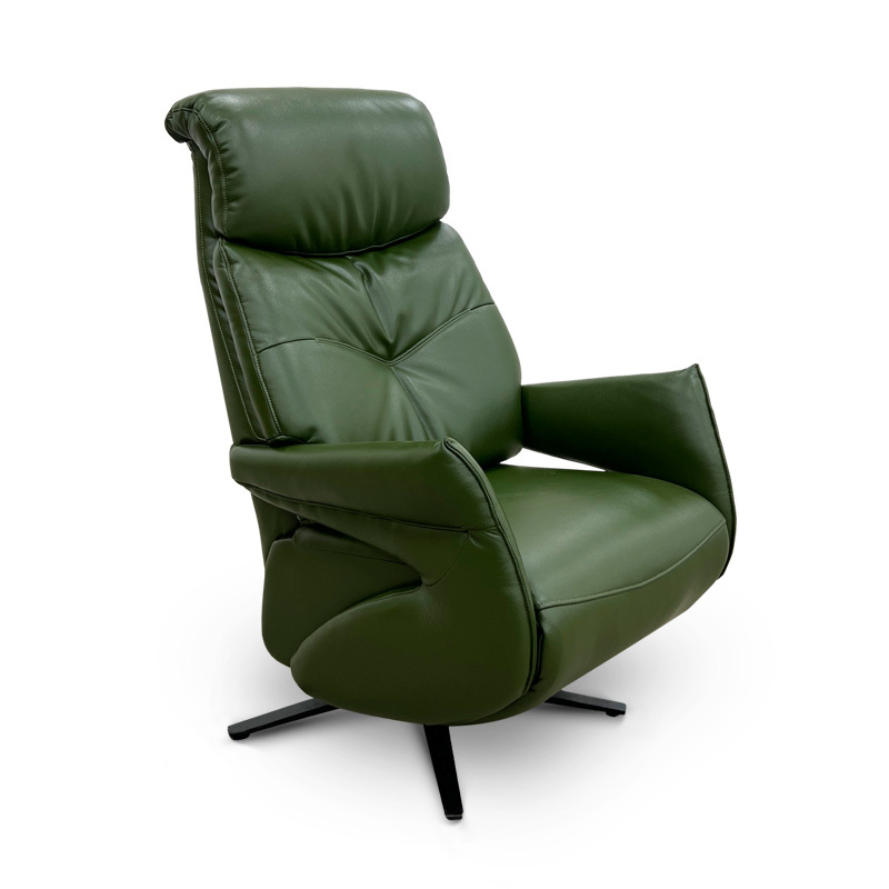 Contact surface cowhide fabric comfortable double mute motor electric leisure chair, small multi-functional sofa recliner for home