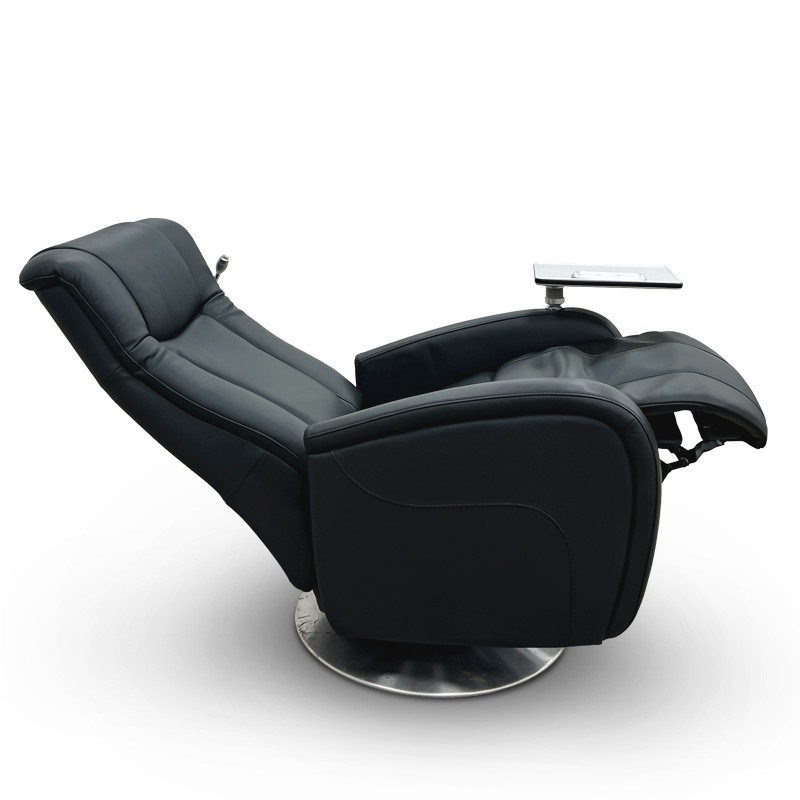 Contact surface cowhide fabric comfortable double mute motor electric leisure chair, small multi-functional sofa recliner for home