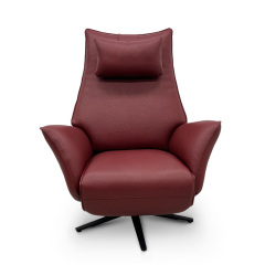 Contact surface cowhide fabric comfortable double mute motor electric leisure chair, small multi-functional sofa recliner for home