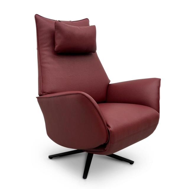 Contact surface cowhide fabric comfortable double mute motor electric leisure chair, small multi-functional sofa recliner for home