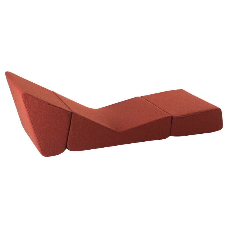 Compression sofa folding couch lounger tatami vacuum roll bag foreign trade exports no skeleton single fabric sofa