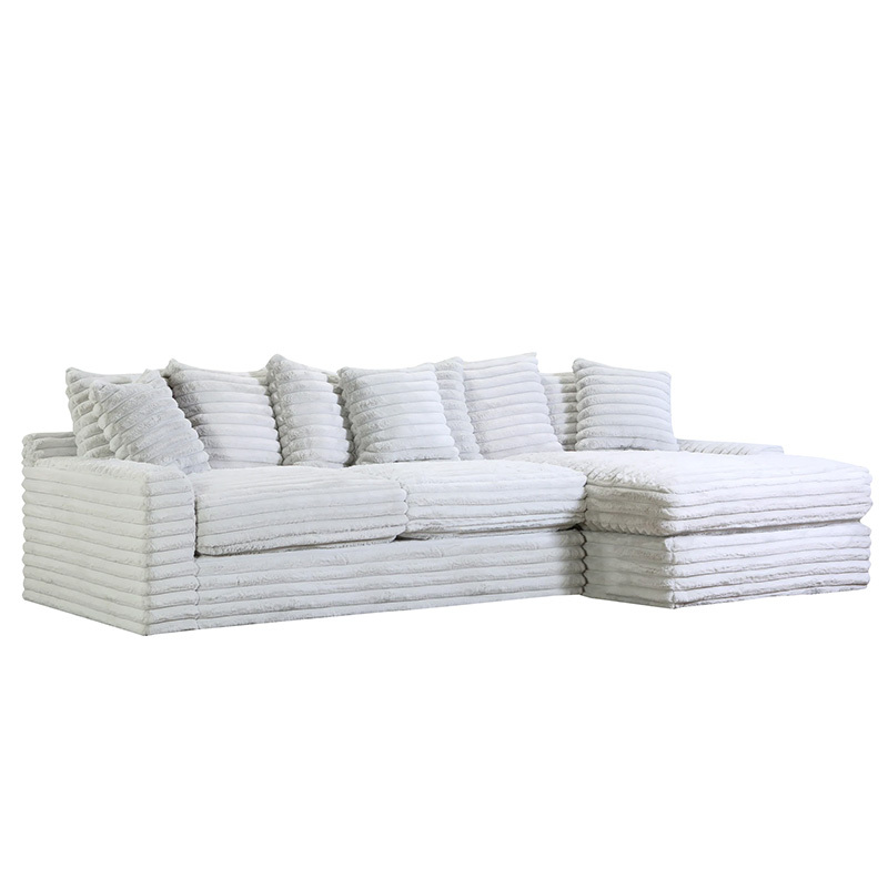 Compression sofa, Oasis sofa , super wide seated deep velvet fabric sofa Large villa plush cinema sofa