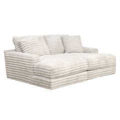 Compression sofa, Oasis sofa , super wide seated deep velvet fabric sofa Large villa plush cinema sofa