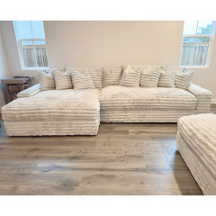 Compression sofa, Oasis sofa , super wide seated deep velvet fabric sofa Large villa plush cinema sofa