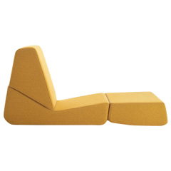 Compression sofa folding couch lounger tatami vacuum roll bag foreign trade exports no skeleton single fabric sofa