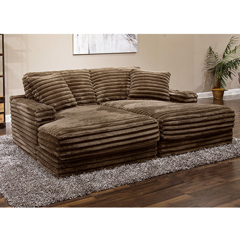 Compression sofa, Oasis sofa , super wide seated deep velvet fabric sofa Large villa plush cinema sofa
