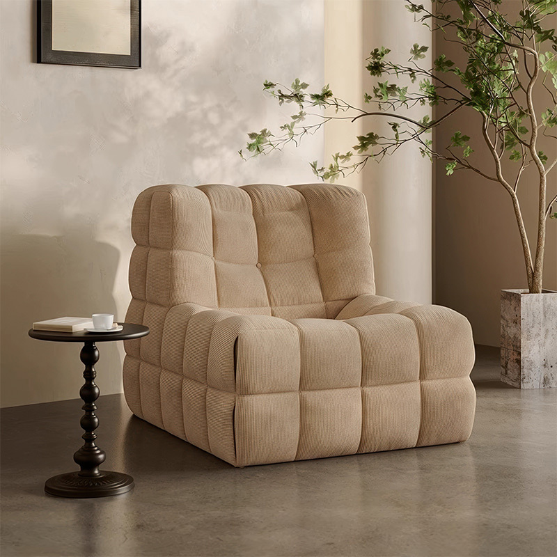 kashima sofa，no frame compression roll sofa，abric sofa, living room furniture，1-seater- sofa