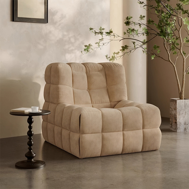kashima sofa，no frame compression roll sofa，abric sofa, living room furniture，1-seater- sofa