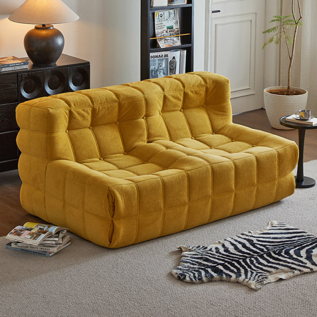 kashima sofa，no frame compression roll sofa，abric sofa, living room furniture，2-seater- sofa