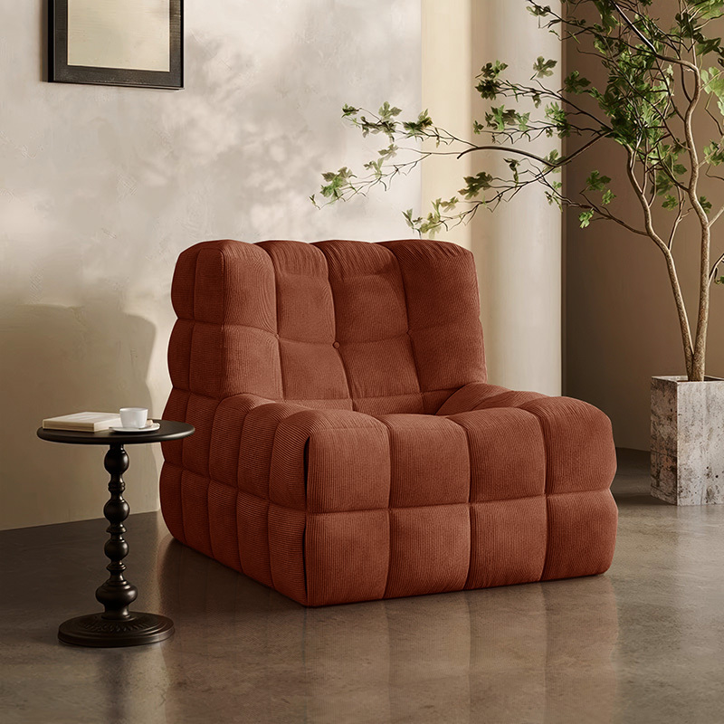 kashima sofa，no frame compression roll sofa，abric sofa, living room furniture，1-seater- sofa