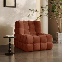 kashima sofa，no frame compression roll sofa，abric sofa, living room furniture，1-seater- sofa