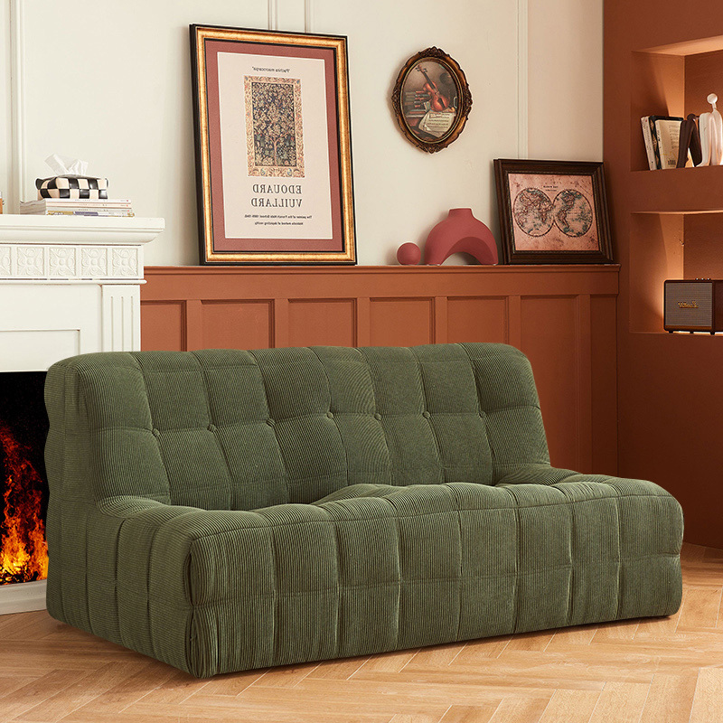 kashima sofa，no frame compression roll sofa，abric sofa, living room furniture，2-seater- sofa