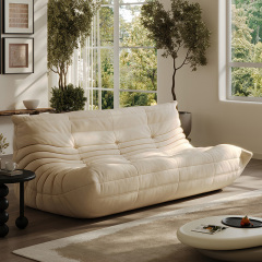 Togo Sofa，no frame compression roll sofa，abric sofa, living room furniture，2-seater- sofa