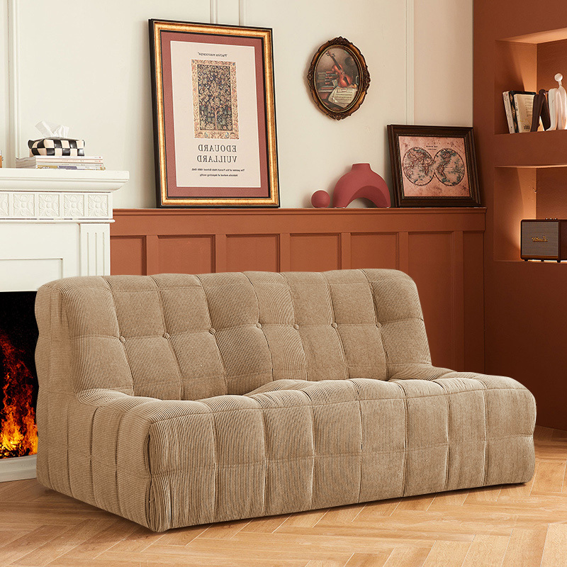 kashima sofa，no frame compression roll sofa，abric sofa, living room furniture，2-seater- sofa