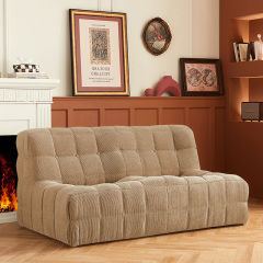 kashima sofa，no frame compression roll sofa，abric sofa, living room furniture，2-seater- sofa
