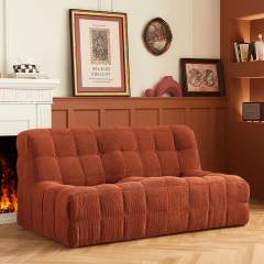 kashima sofa，no frame compression roll sofa，abric sofa, living room furniture，2-seater- sofa