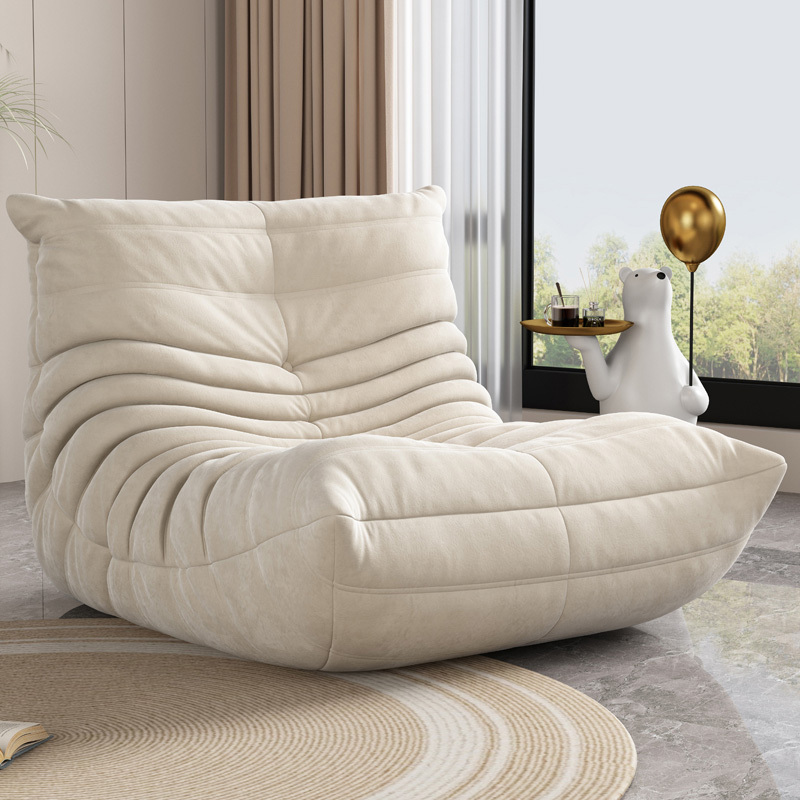 Togo Sofa，no frame compression roll sofa，abric sofa, living room furniture，1-seater- sofa