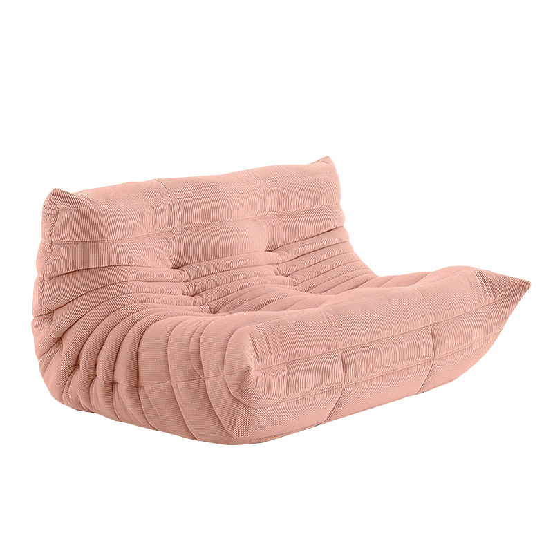 Togo Sofa，no frame compression roll sofa，abric sofa, living room furniture，2-seater- sofa