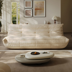 Togo Sofa，no frame compression roll sofa，abric sofa, living room furniture，2-seater- sofa