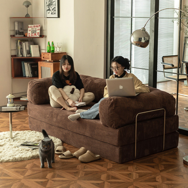 Teddy sofa，no frame compression roll sofa，abric sofa, living room furniture