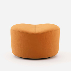 Nordic simple Japanese single fabric sofa small bedroom leisure technology cloth creative network red sofa chair