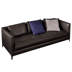 Italy Northern Europe high-end imported modern living room guest combination sofa, 3 seats