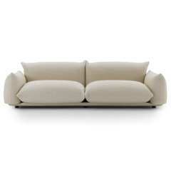 Modern simple armchair, Japanese light luxury sofa chair, leisure living room fabric sofa, Seater for 2