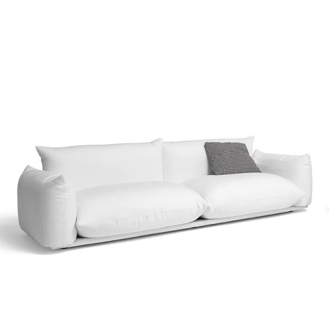 Modern simple armchair, Japanese light luxury sofa chair, leisure living room fabric sofa, Seater for 2