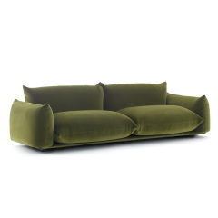Modern simple armchair, Japanese light luxury sofa chair, leisure living room fabric sofa, Seater for 2