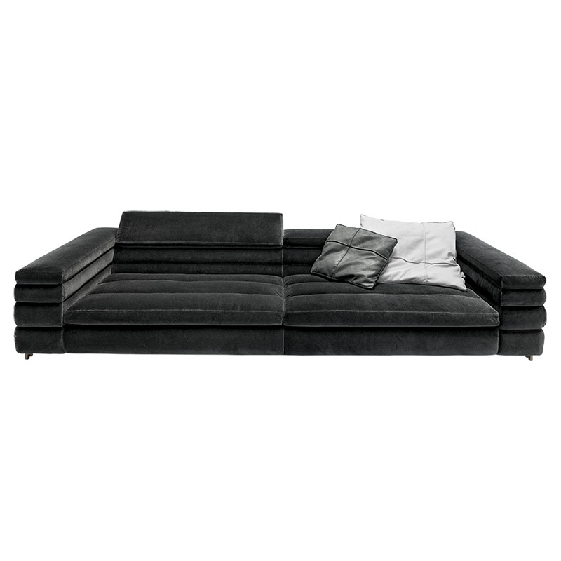 Italy Northern Europe high-end imported modern living room guest combination fabric sofa, 2 seats