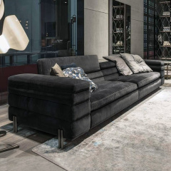 Italy Northern Europe high-end imported modern living room guest combination fabric sofa, 2 seats