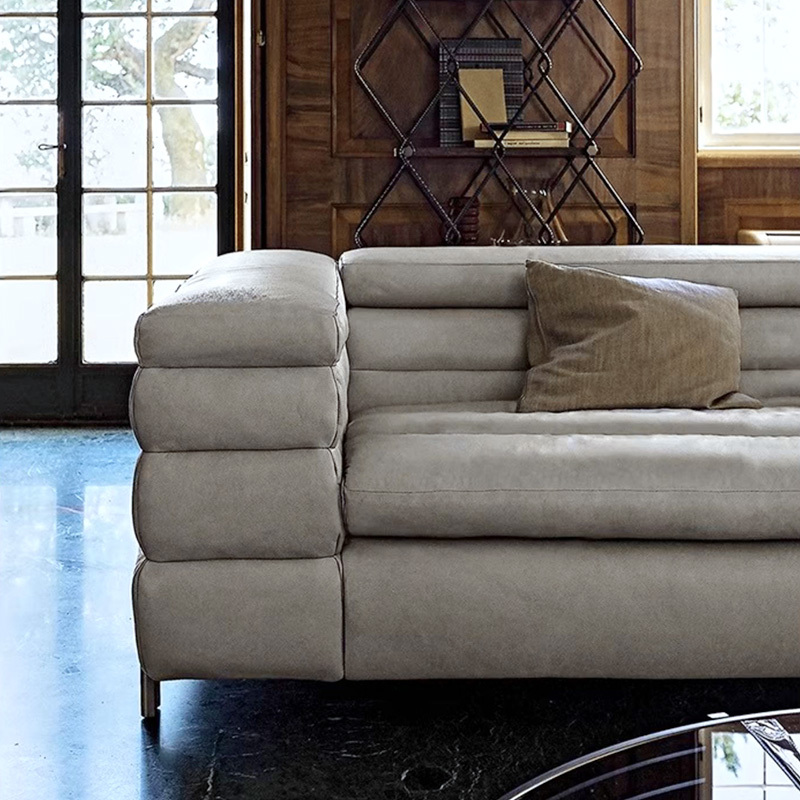 Italy Northern Europe high-end imported modern living room guest combination fabric sofa, 2 seats