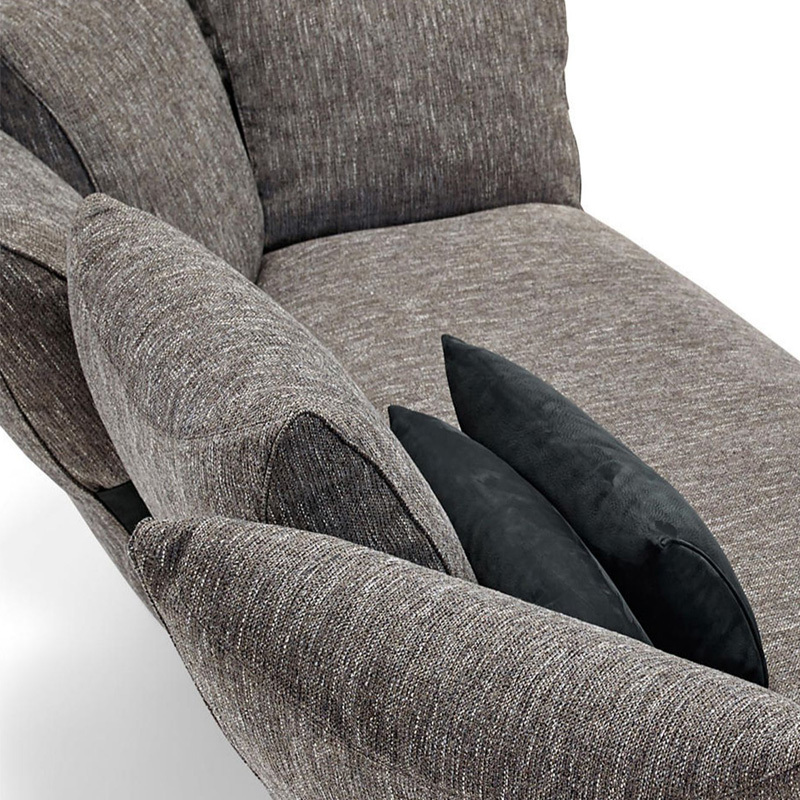 Italy Northern Europe high-end imported modern living room guest combination fabric sofa, 4 seats