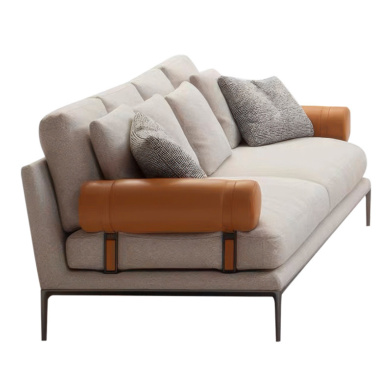 Italy Northern Europe high-end imported modern living room guest combination fabric sofa, 2 seats