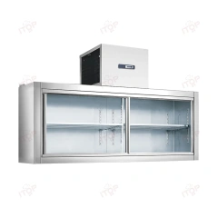 IT-WC-1200 1.2M 1.5M 1.8M Hanging Wall Refrigerator Stainless Steel Cooling Cabinet